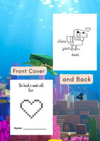 ABC Minecraft coloring book - MineABC