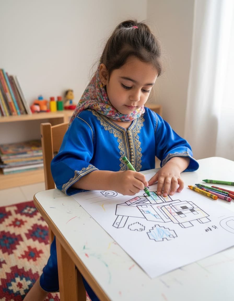 ABC Minecraft coloring book - MineABC