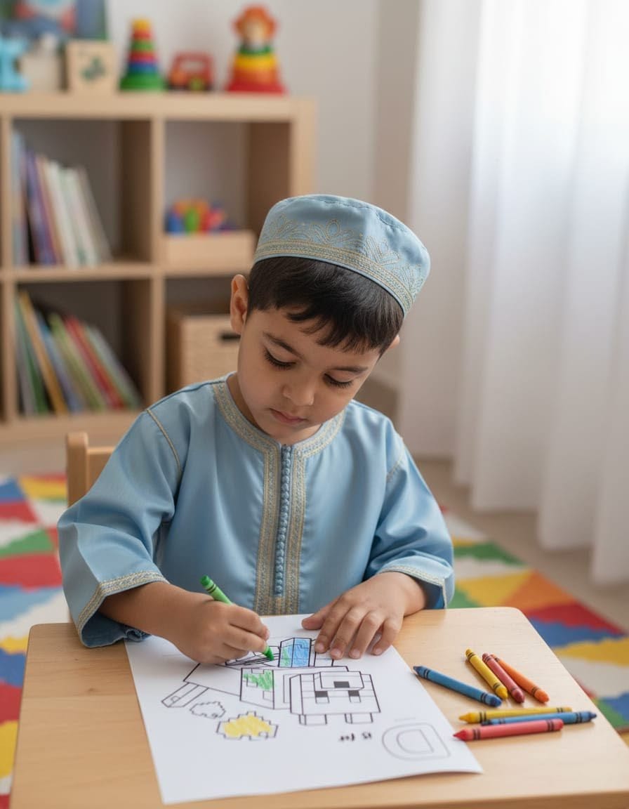 ABC Minecraft coloring book - MineABC